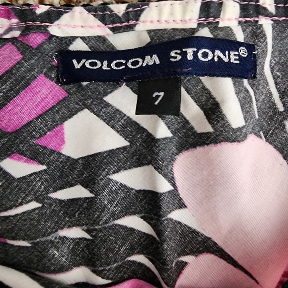 Vintage Y2K Volcom midi skirt floral print 6 - Picture 2 of 4